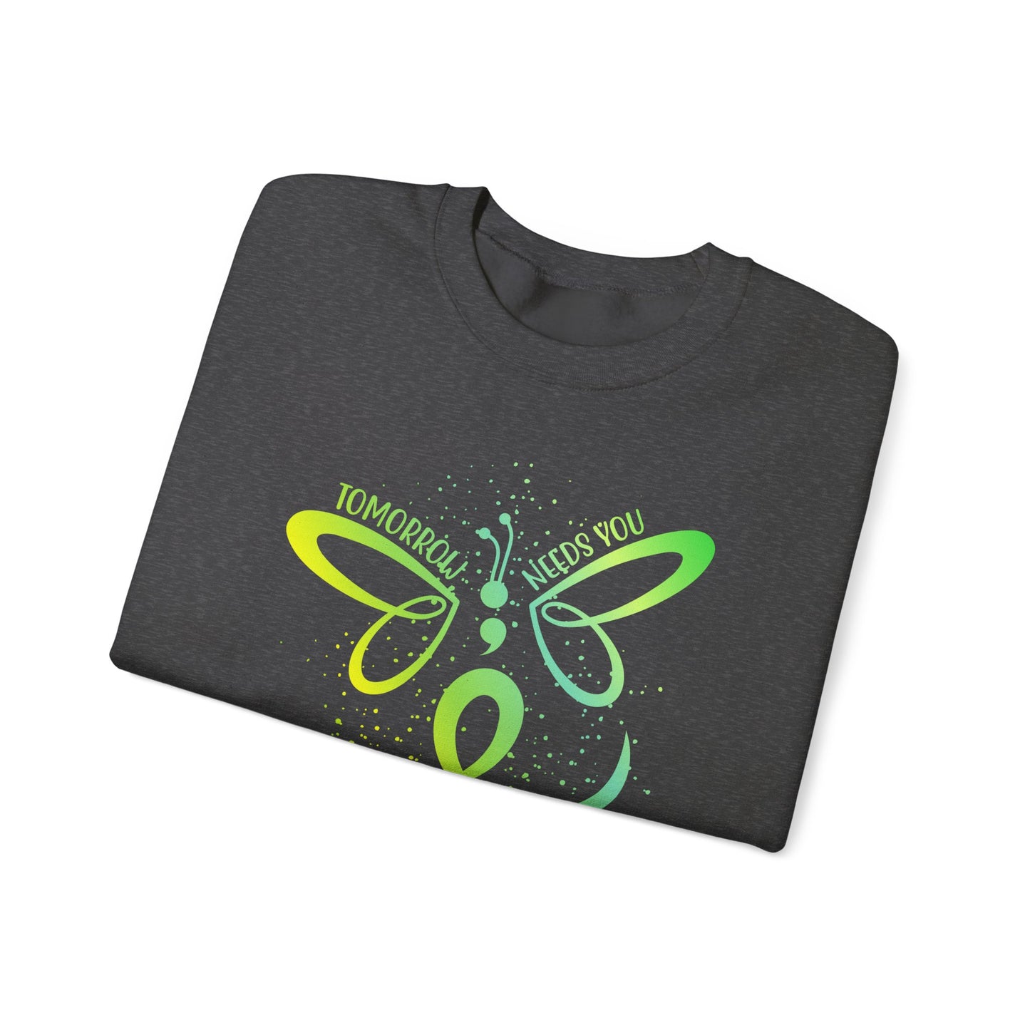 Butterfly Inspiration Crewneck Sweatshirt, Motivational Apparel