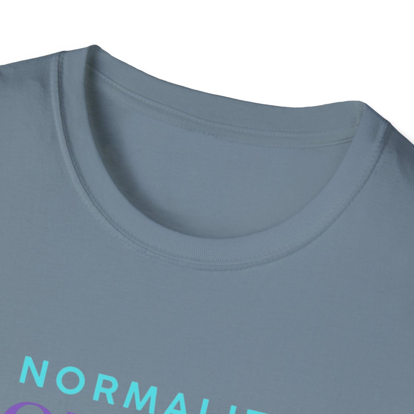 Normalize Sobriety, Awareness Unisex Softstyle T-Shirt