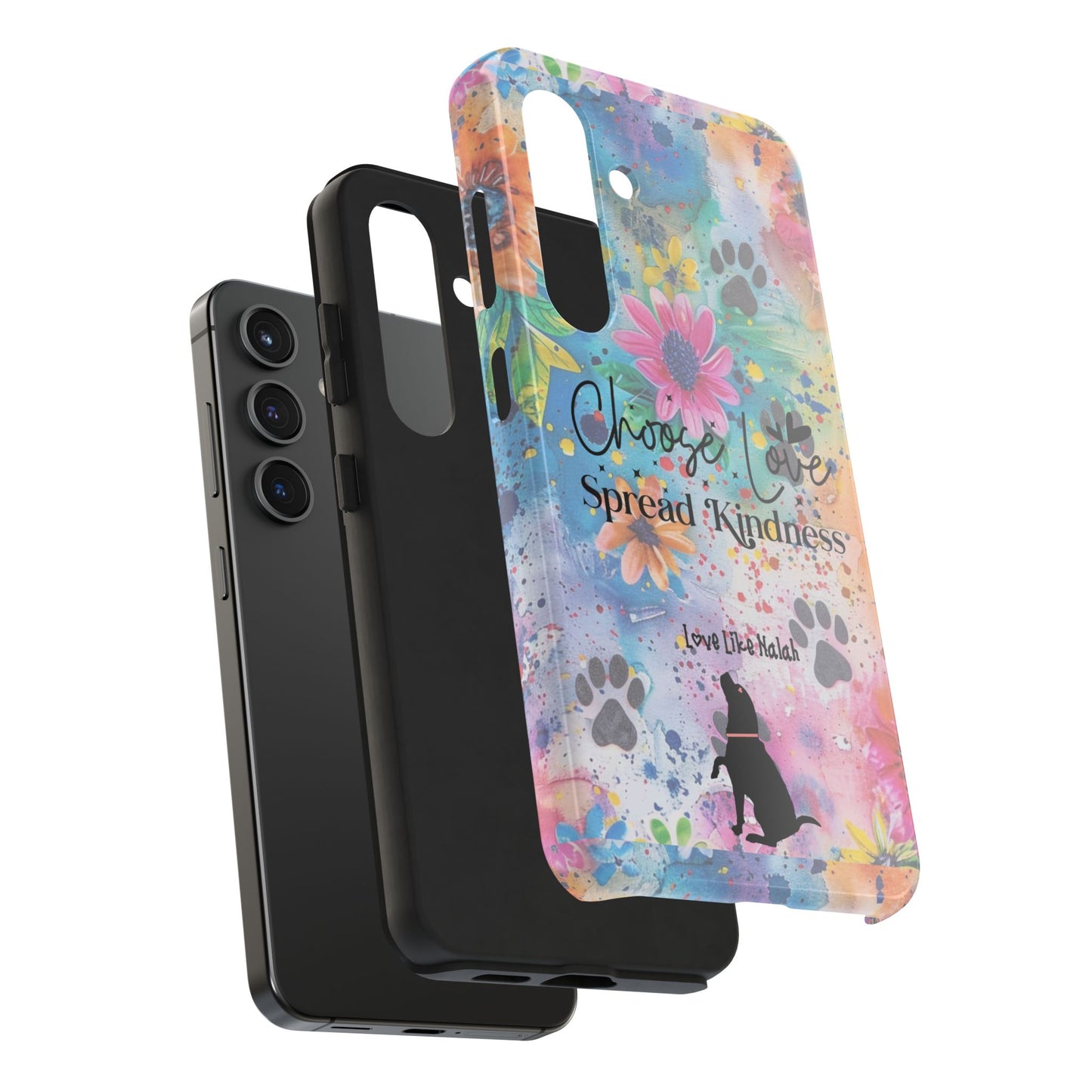 Choose Love, Spread Kindness Tough Phone Cases