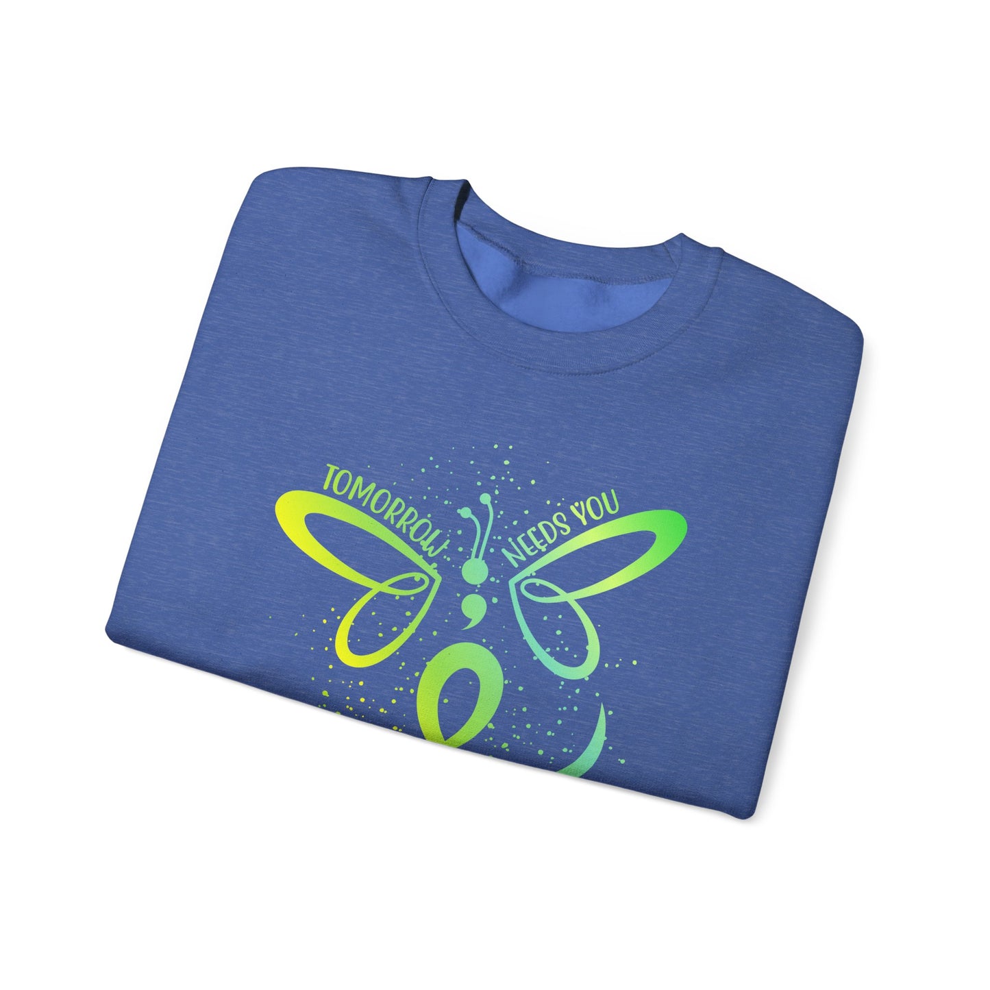 Butterfly Inspiration Crewneck Sweatshirt, Motivational Apparel