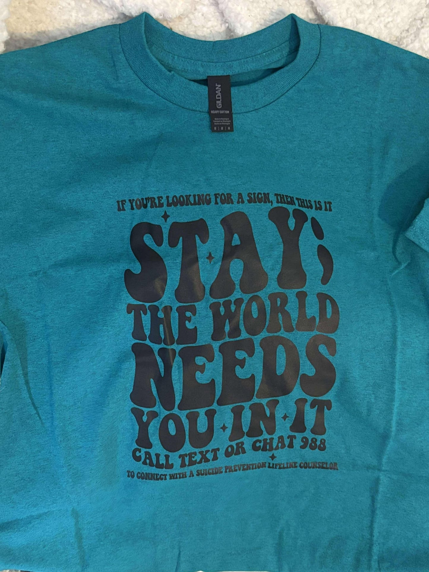 STAY; t-shirt; size Medium