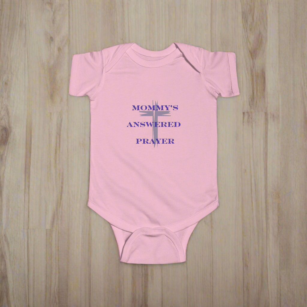 Mommy's Answered Prayers, Infant Fine Jersey Bodysuit