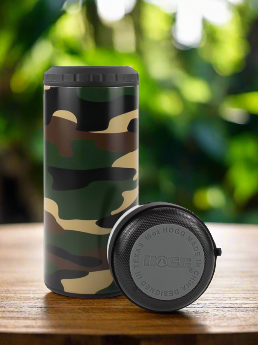 Camo 4 in 1 Speaker Can Coolie