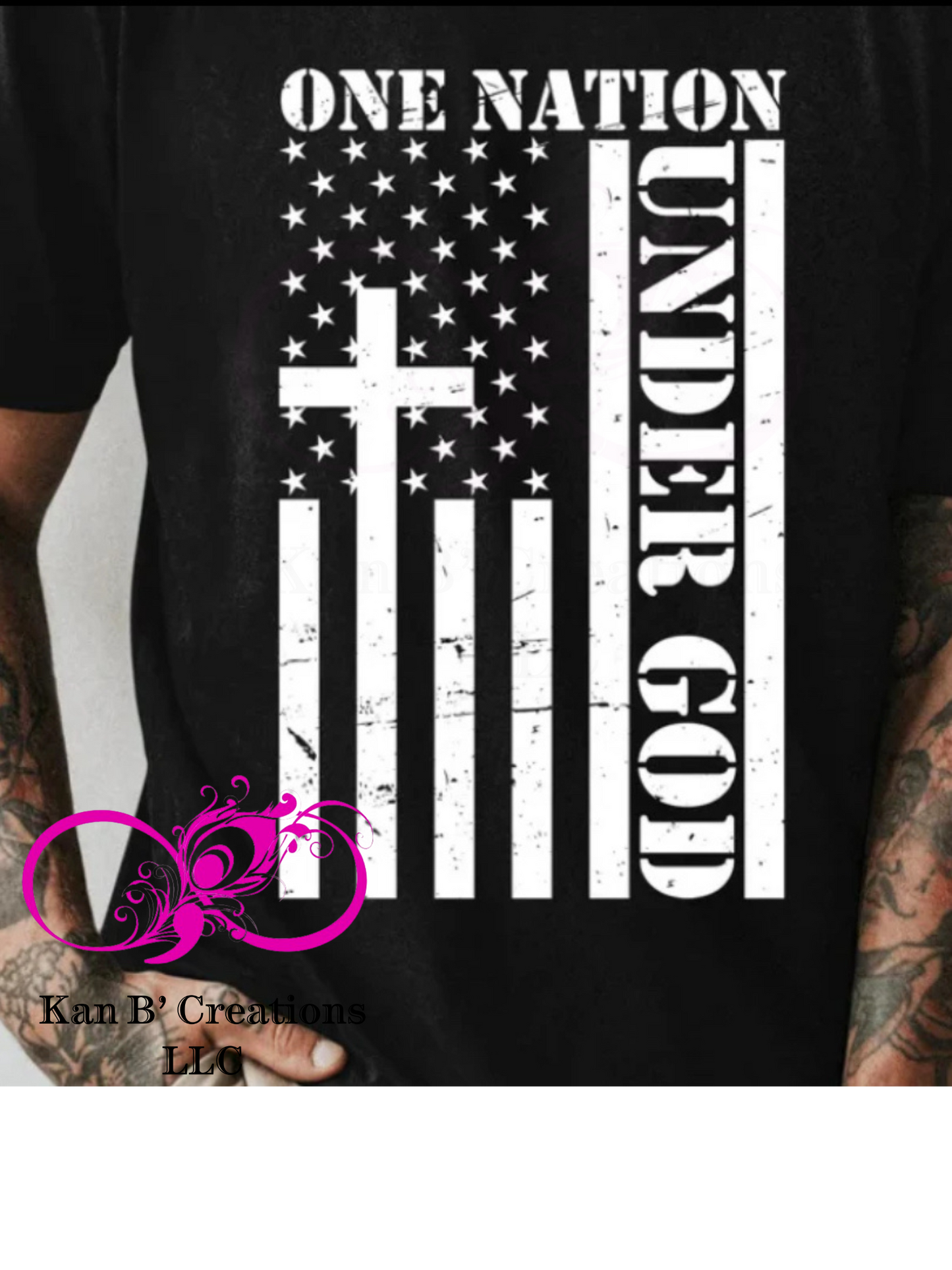 One Nation Under God short sleeve T-shirt