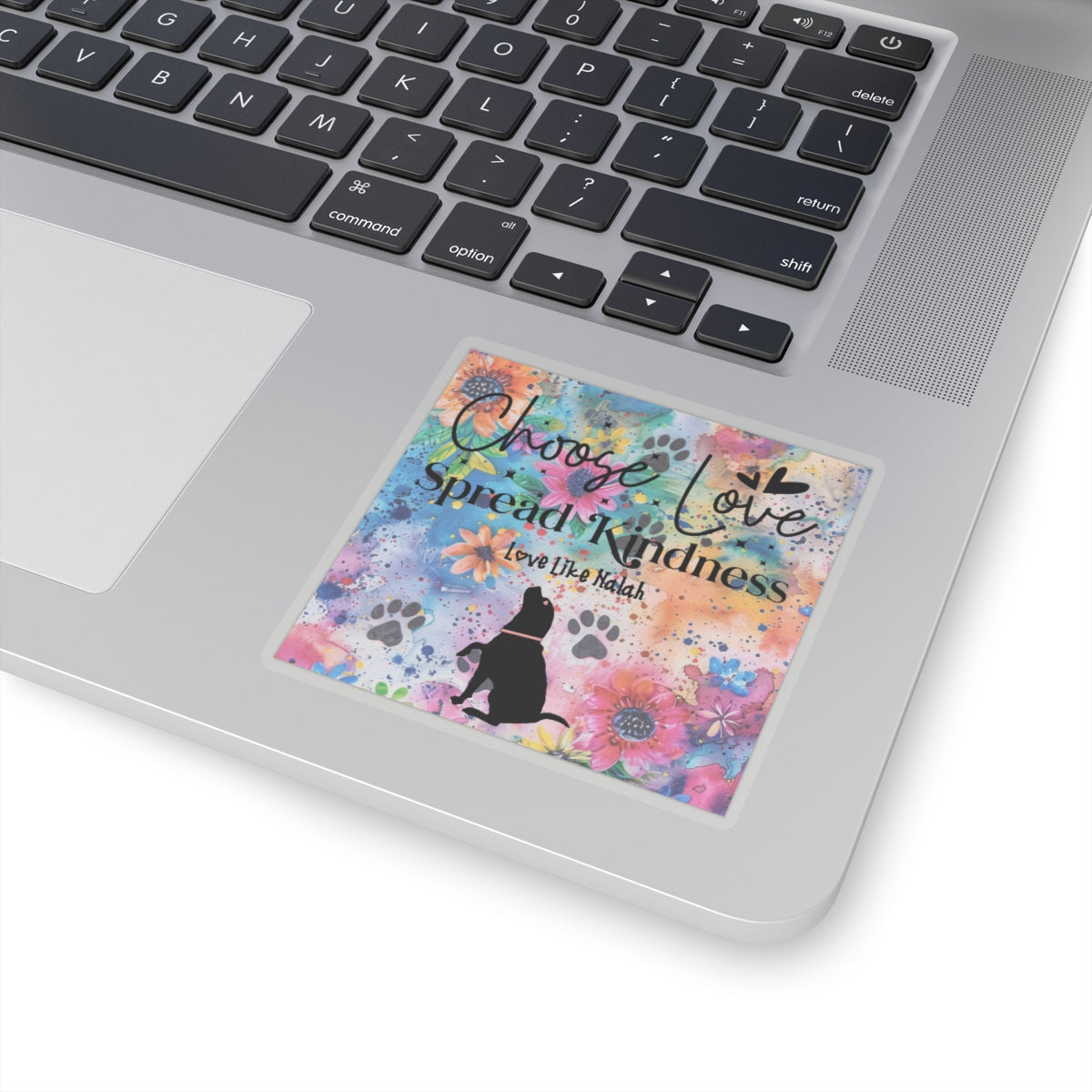 Choose Love, Spread Kindness, Kiss-Cut Stickers
