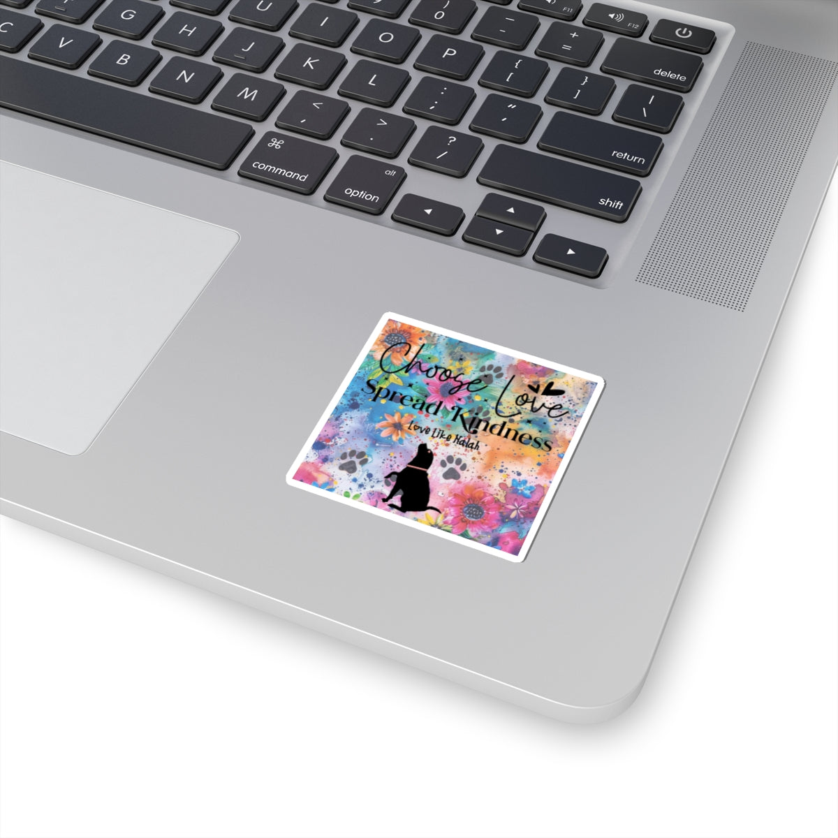Choose Love, Spread Kindness, Kiss-Cut Stickers