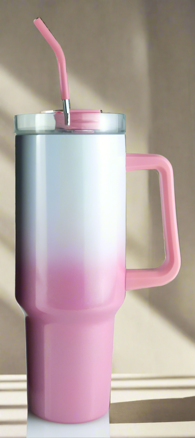 40 oz Mom floral tumbler