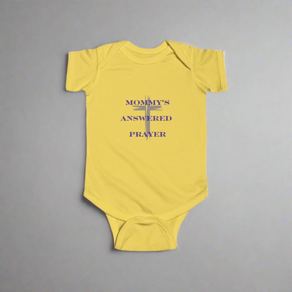 Mommy's Answered Prayers, Infant Fine Jersey Bodysuit