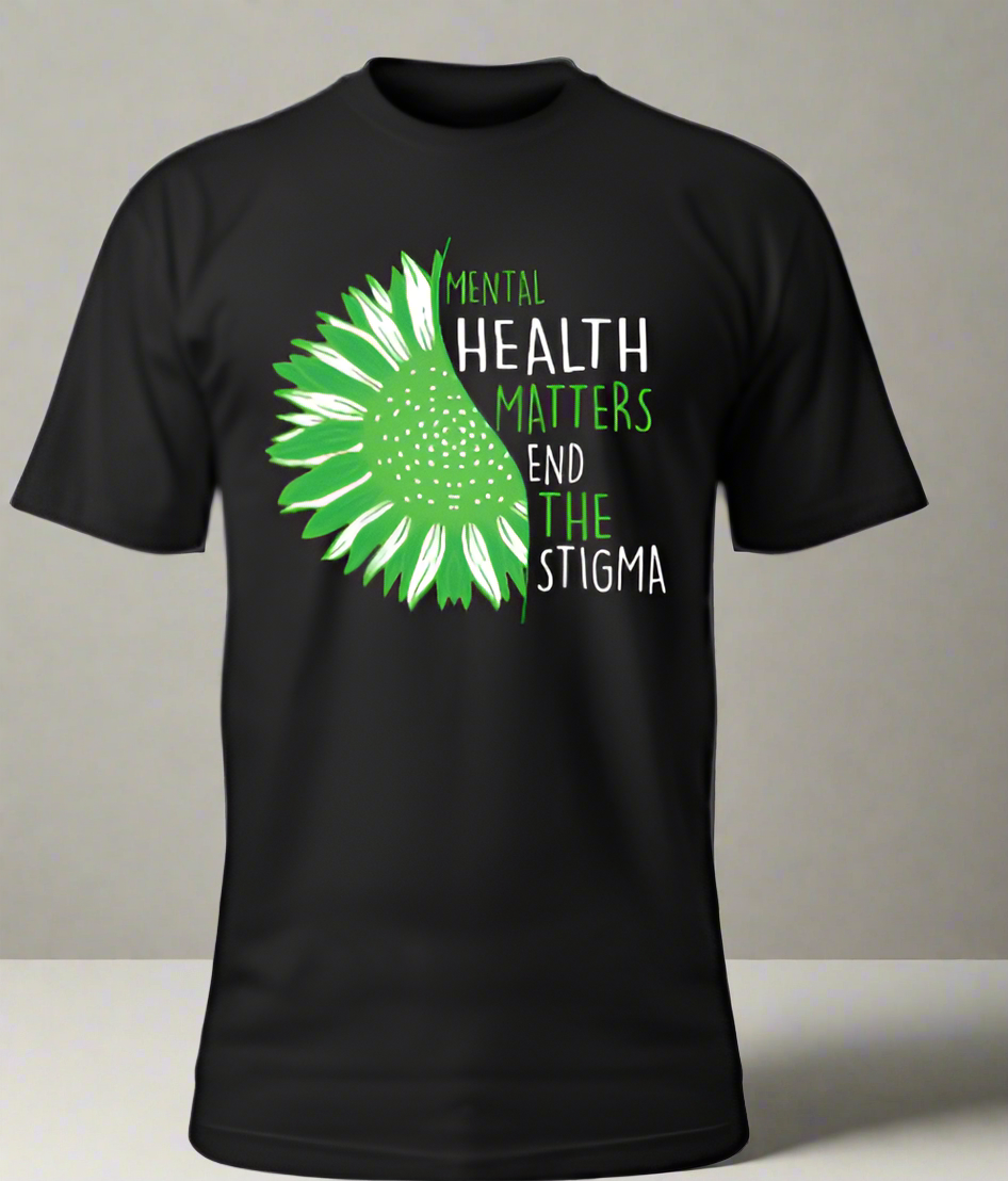 Sunflower Mental Health Matters Tshirt
