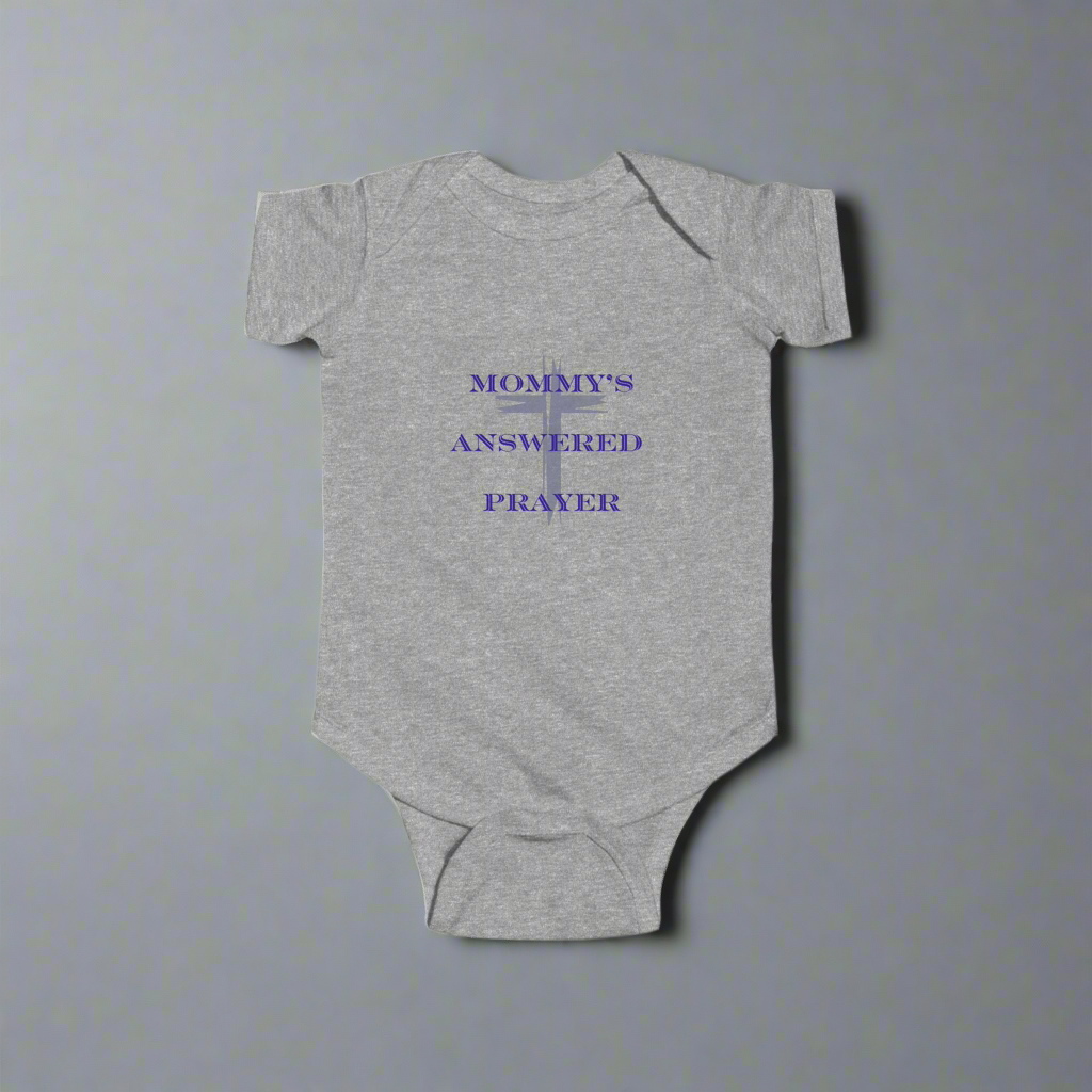 Mommy's Answered Prayers, Infant Fine Jersey Bodysuit