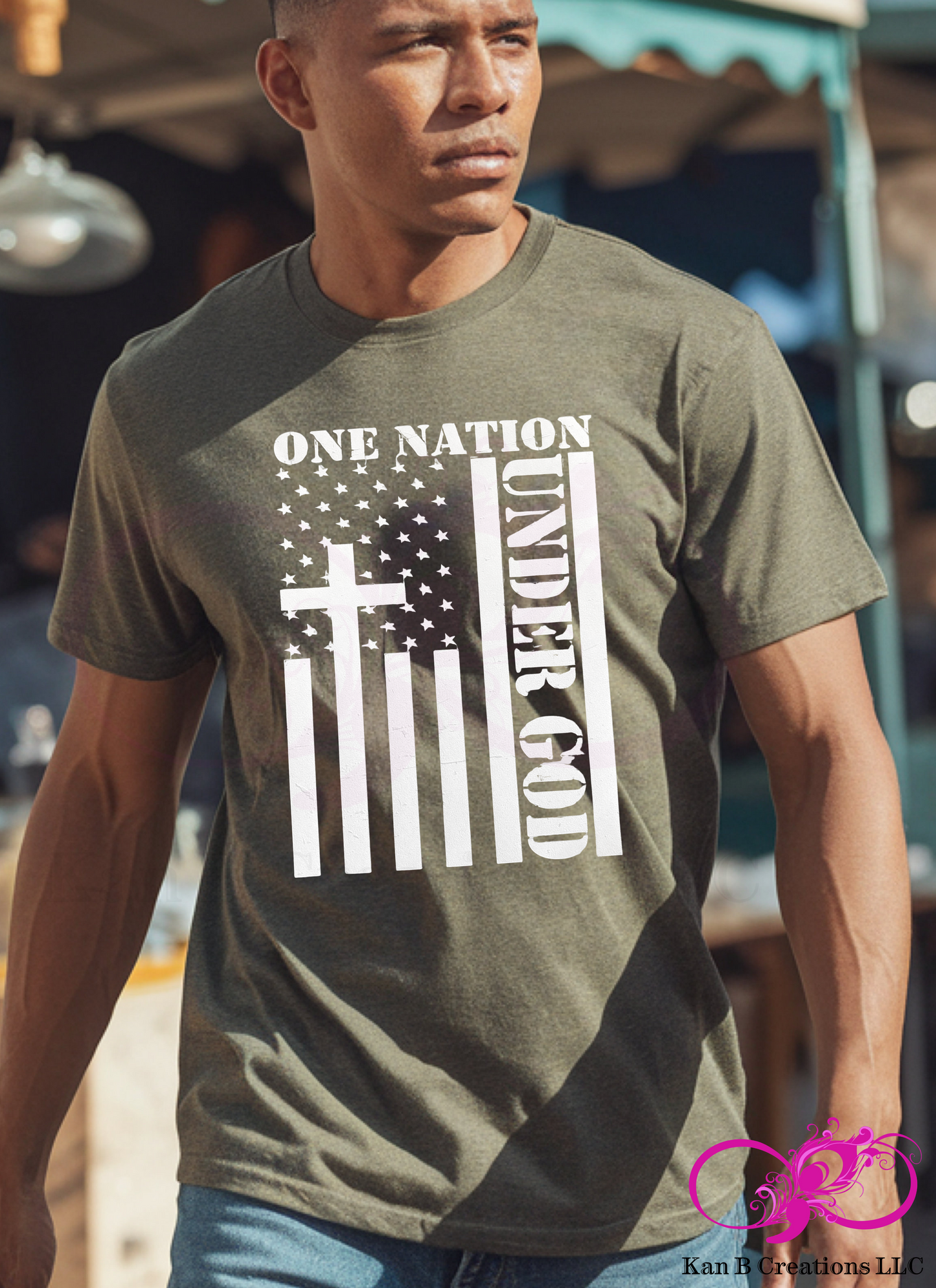 One Nation Under God short sleeve T-shirt