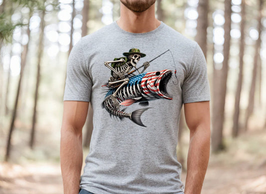 Skully American Fish short sleeve T-shirt