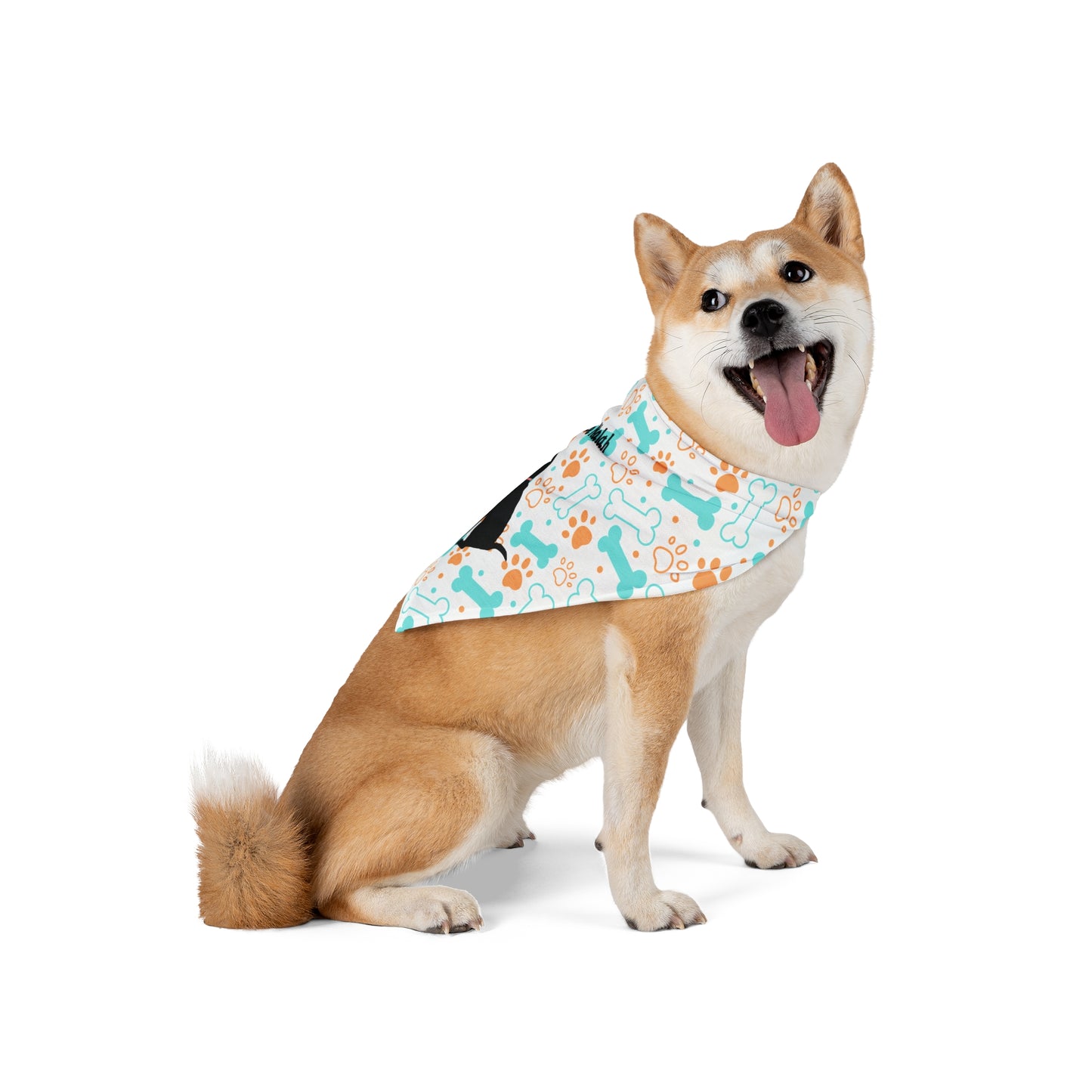 Paws, Bones Pet Bandana