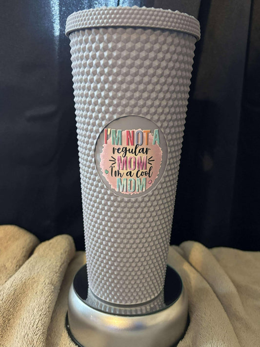 Cool Mom 24 oz studded tumbler