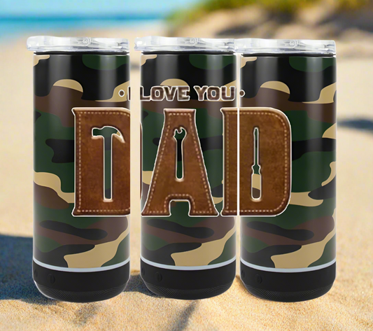 Camo 4 in 1 Speaker Can Coolie
