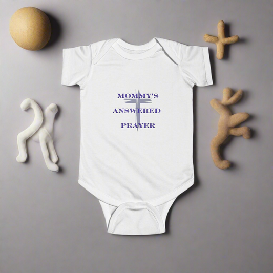 Mommy's Answered Prayers, Infant Fine Jersey Bodysuit