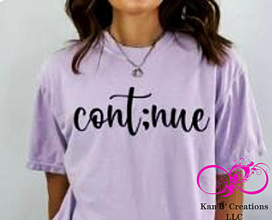 Cont;nue Tshirt