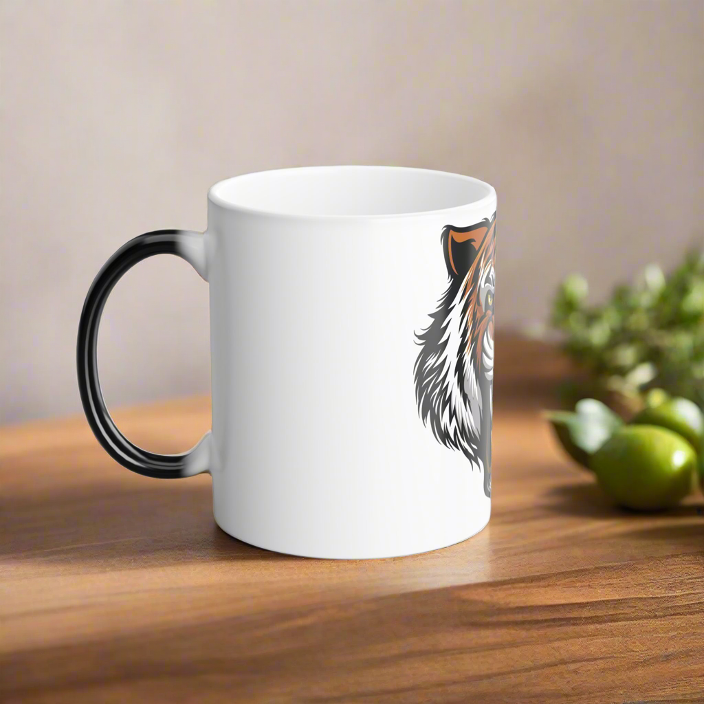Tiger Mug, Color Morphing 11oz Mug