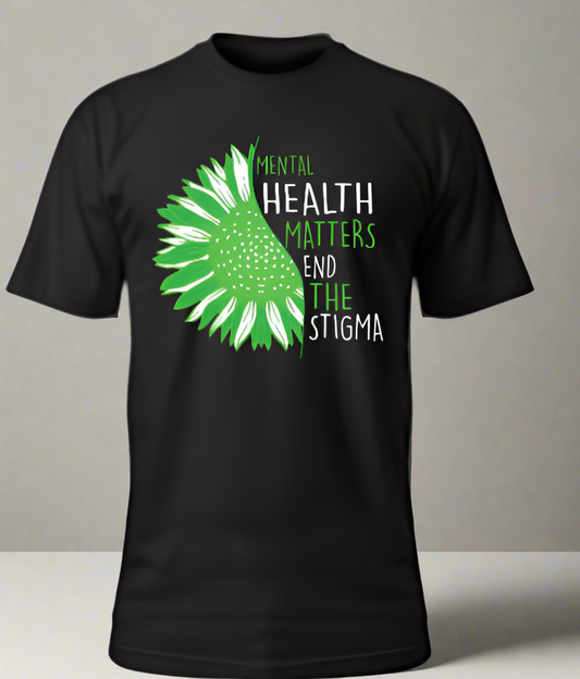Sunflower Mental Health Matters Tshirt