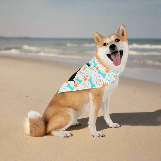 Paws, Bones Pet Bandana