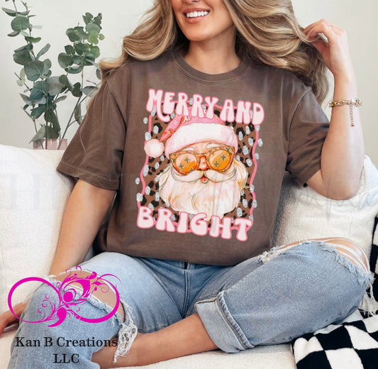 Pink Santa Sweatshirt
