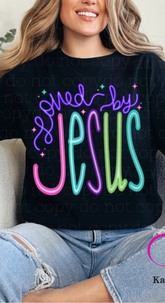 Loved By Jesus Crewneck Sweatshirt