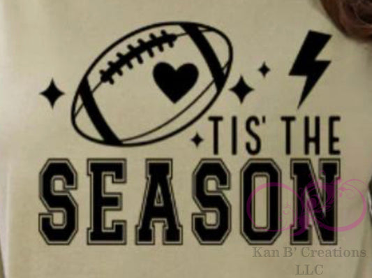 Football, Tis The Season Crewneck Sweatshirt
