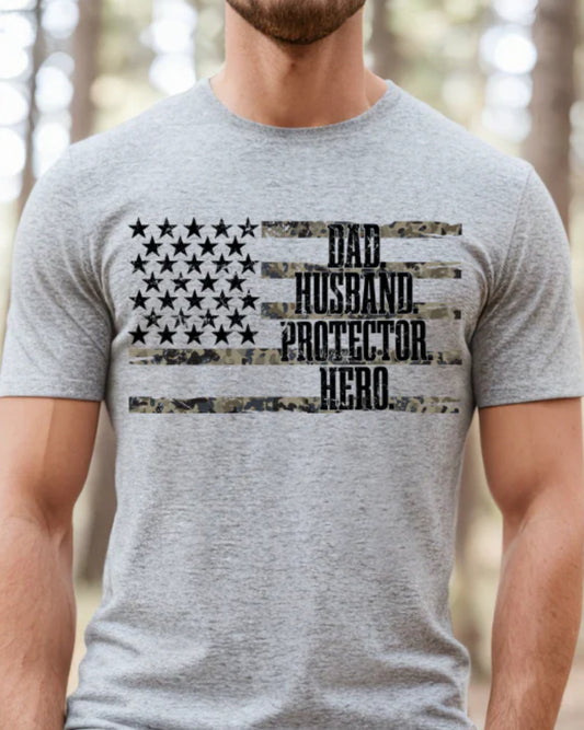 Dad Husband Protector short sleeve T-shirt
