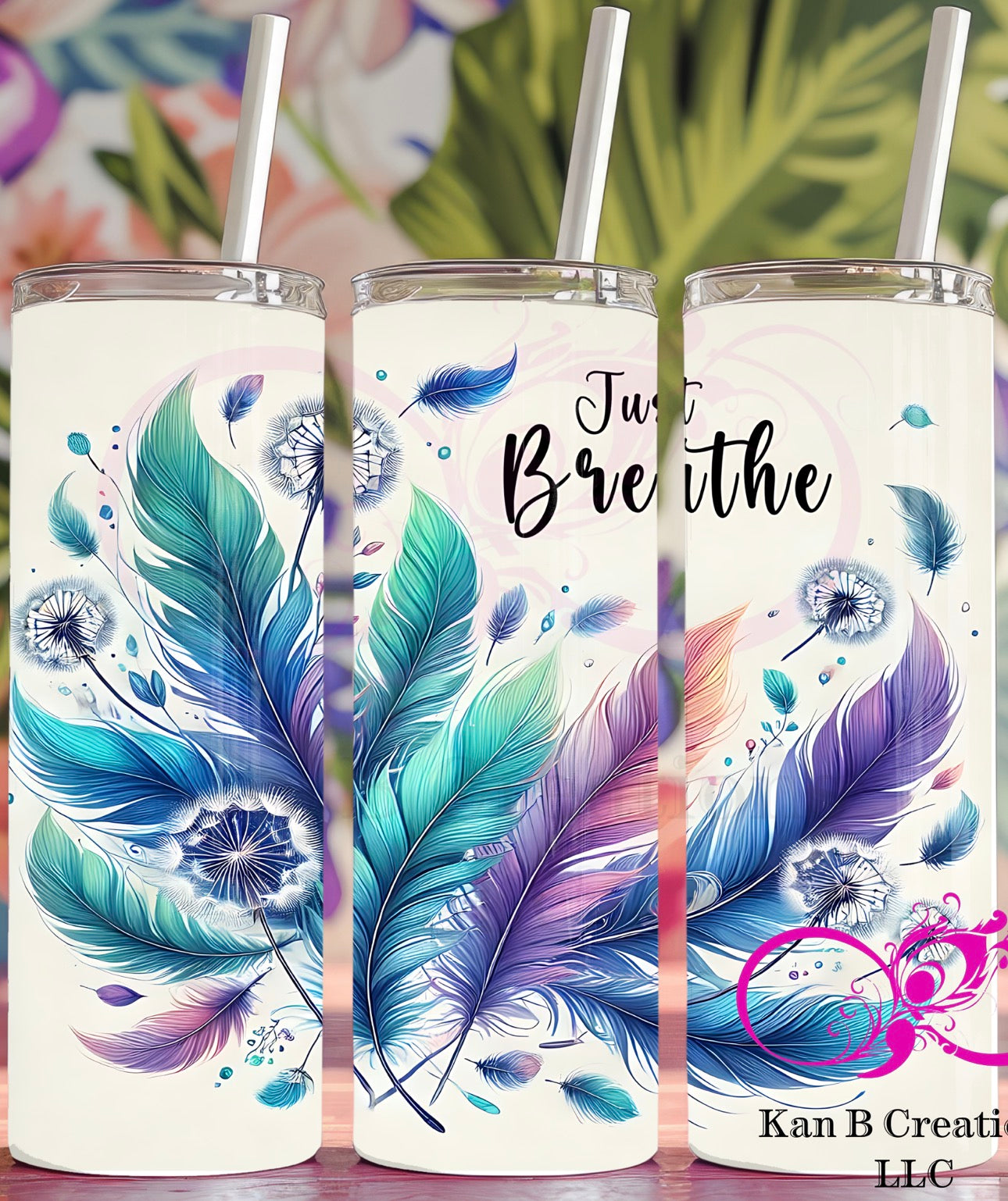 Just Breathe 20 oz Tumbler