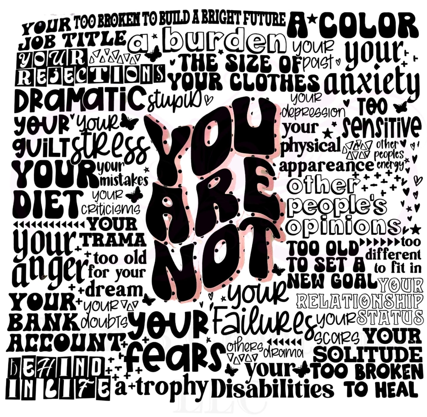 You Are Not Crewneck Sweatshirt