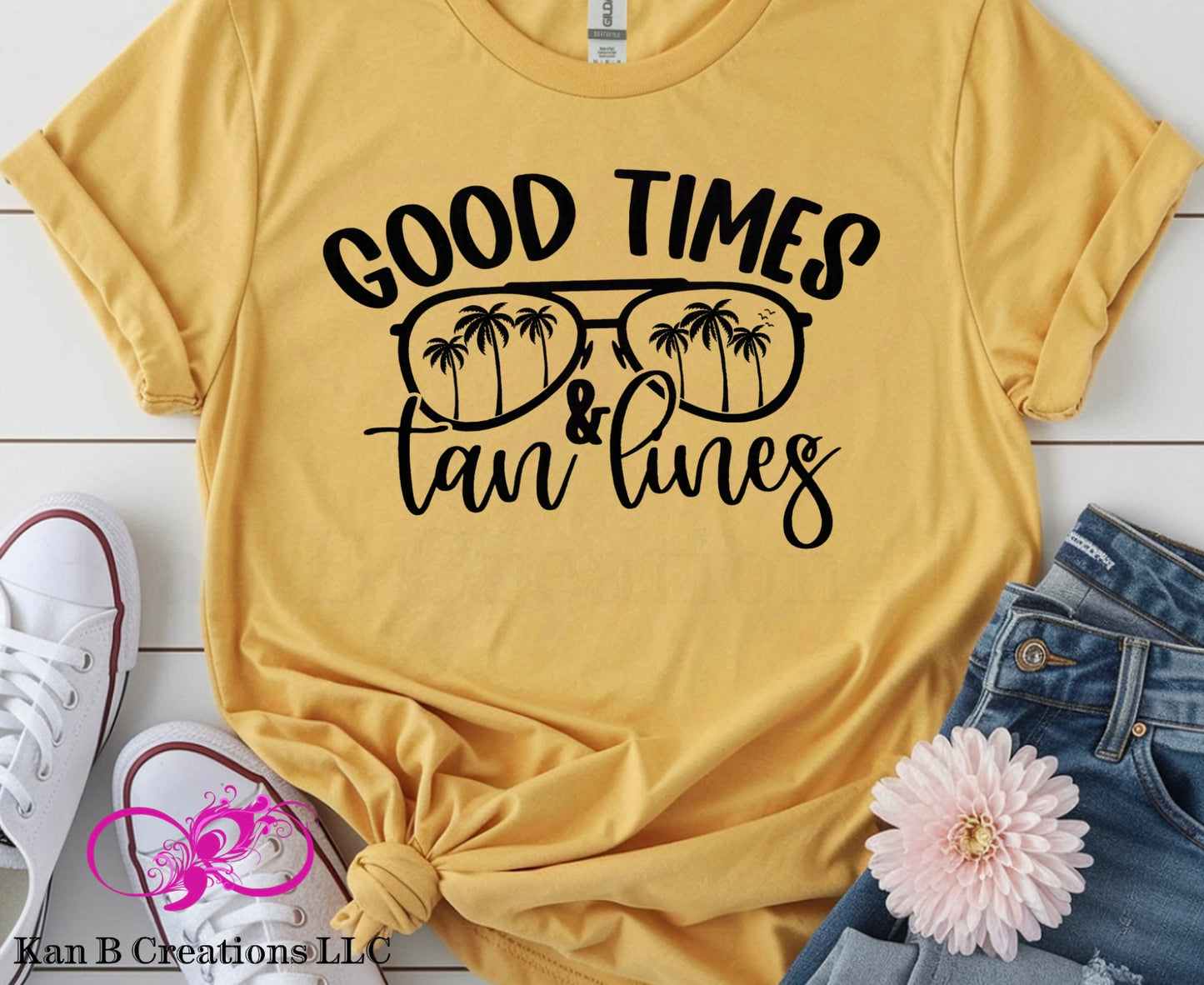 Good Times Tan Lines T-shirt