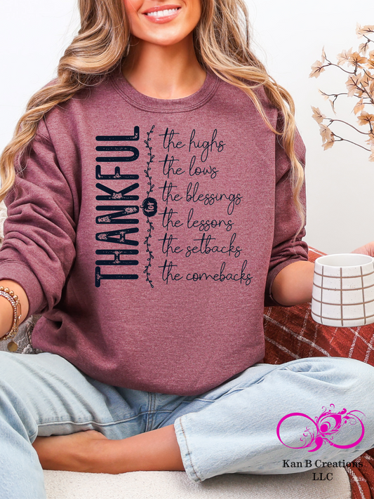 Thankful Sweatshirt