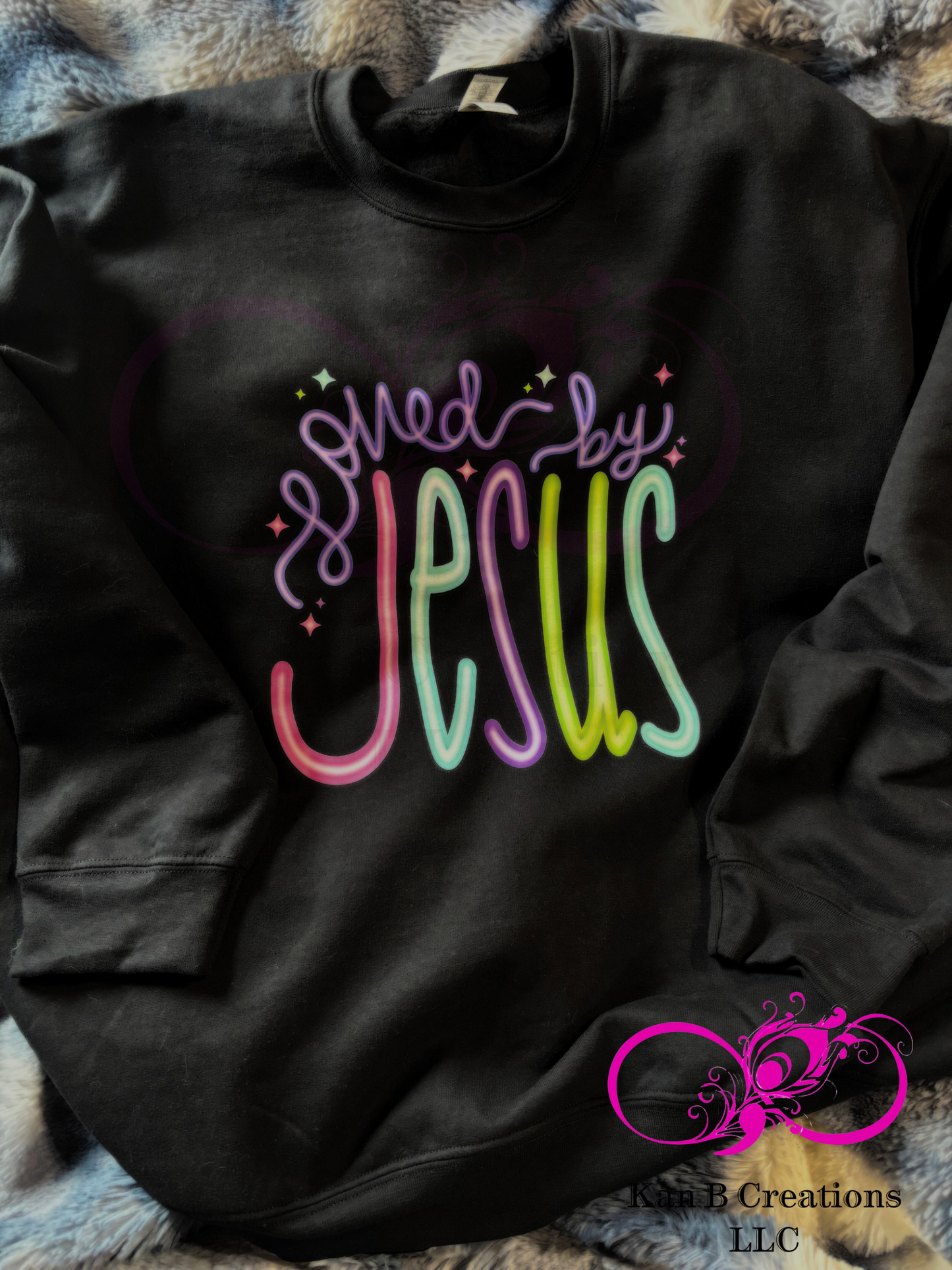 Loved By Jesus Crewneck Sweatshirt