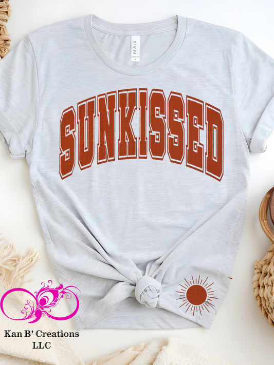 Sun kissed <dark orange>T-shirt