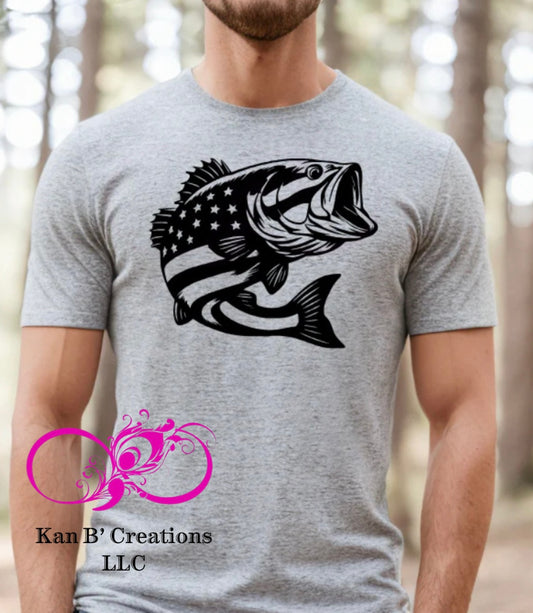 American Fish short sleeve T-shirt